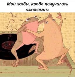 🐸А ваши жабки как поживают в такие моменты? image preview
