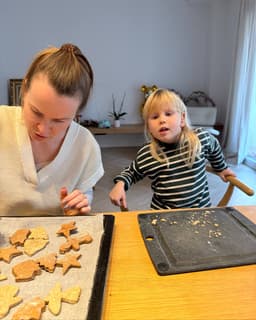 Мы с сыном пекли печенье ☺️🍪😍😊 image preview